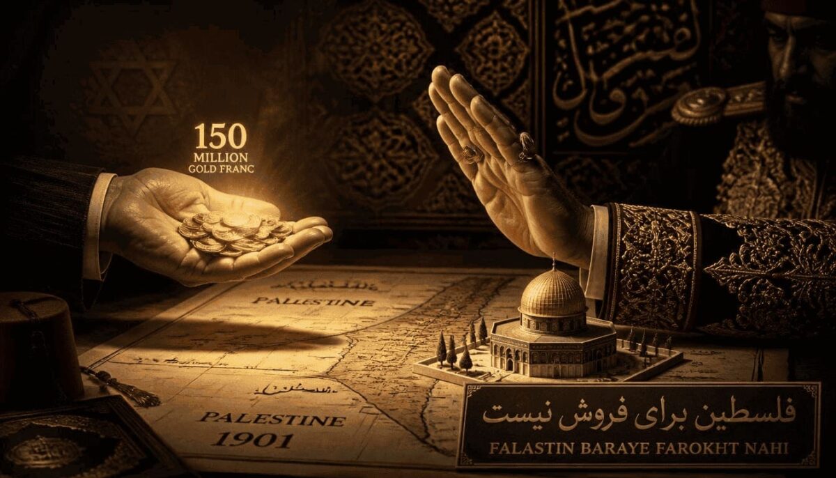  سلطان عبد الحمید کا فلسطین انکار