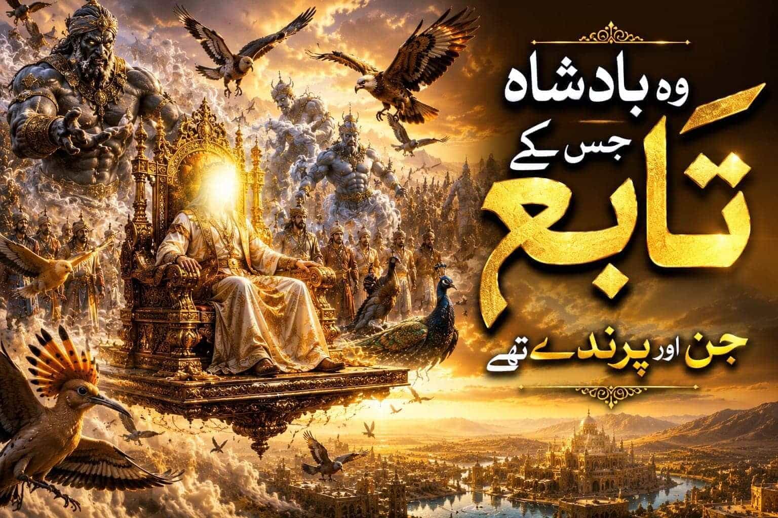 چیونٹی سے ملکہ سبا تک: حضرت سلیمانؑ کے 7 معجزات