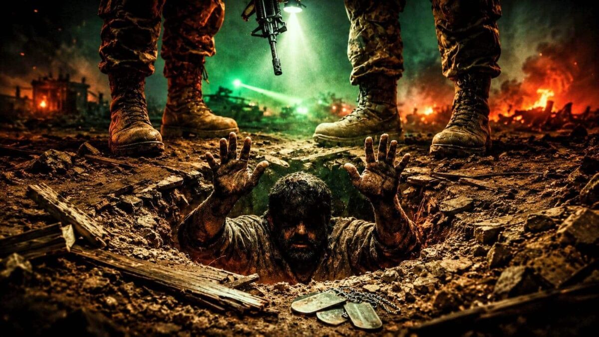 امریکی فوجیوں کے ہاتھوں صدام حسین کی سپائیڈر ہول سے گرفتاری، عراق
