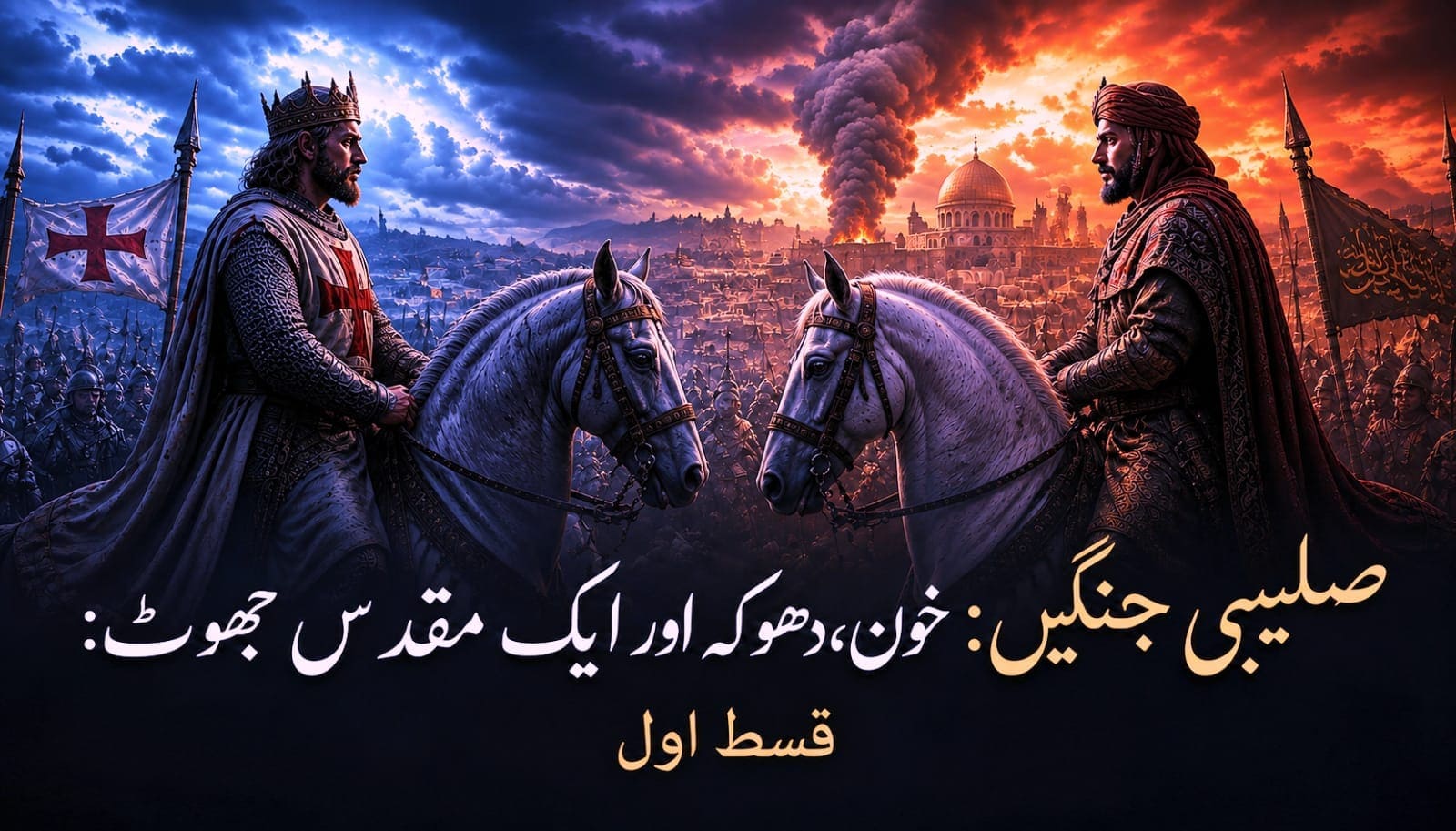 صلیبی جنگیں: 9 خونی معرکوں کی مکمل داستان —(قسط اول)
